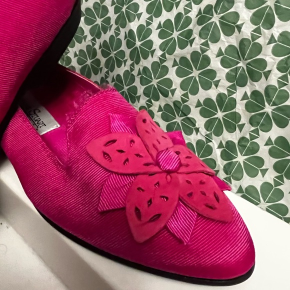 Madeline Stuart Velvety aBright Pink Slip on Shoes!! - Picture 4 of 5